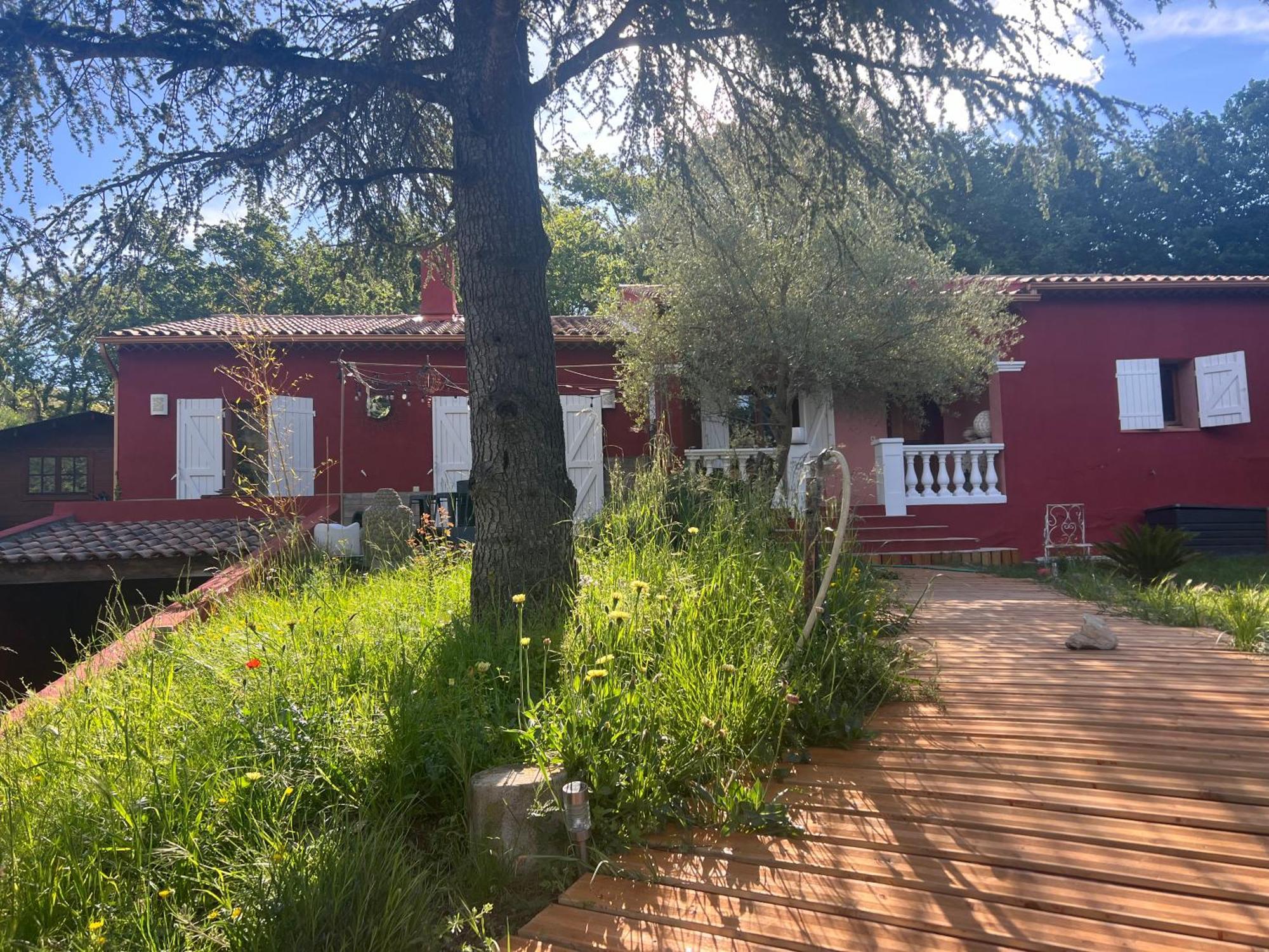 Villa Au Coeur De La Provence Evenos Exterior photo